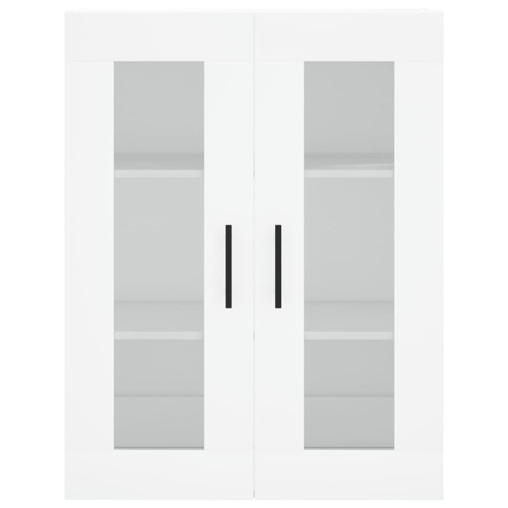 vidaXL 4 Door White Highboard Image 6
