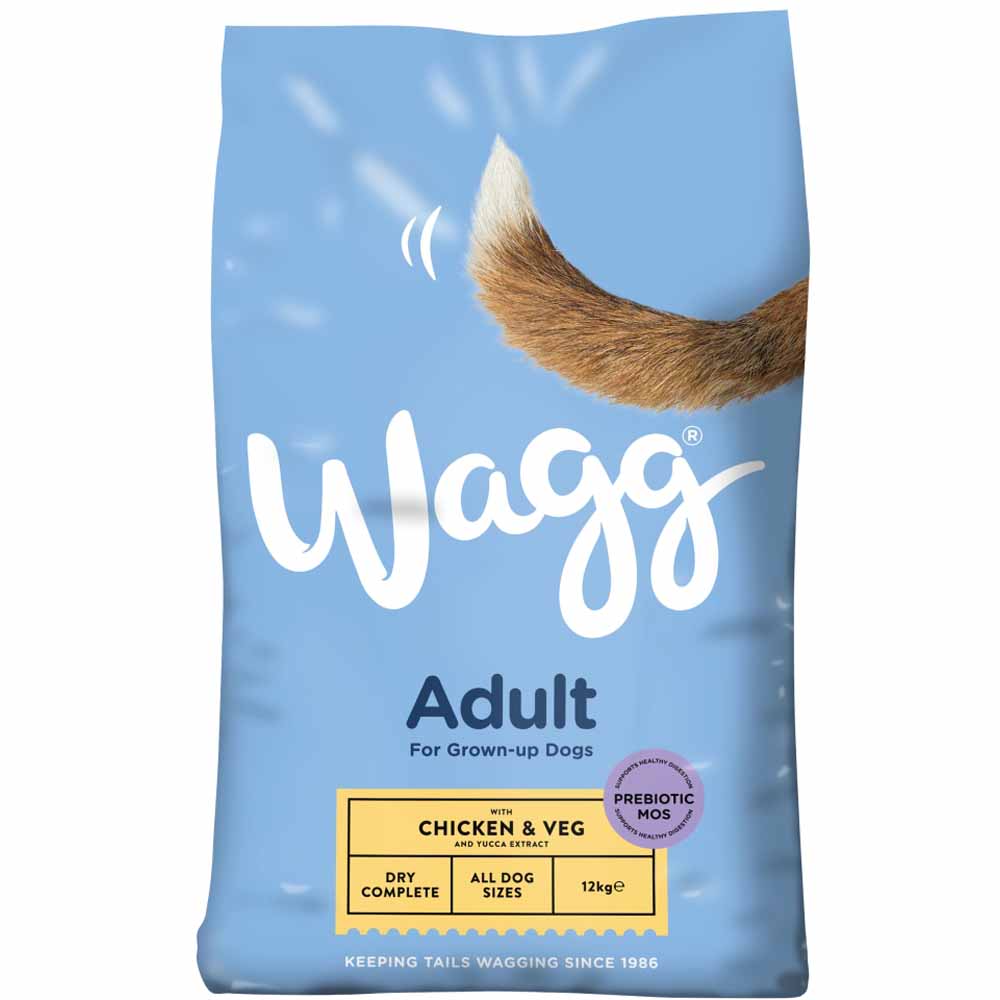Wagg Complete With Chicken and Veg 12kg  - wilko