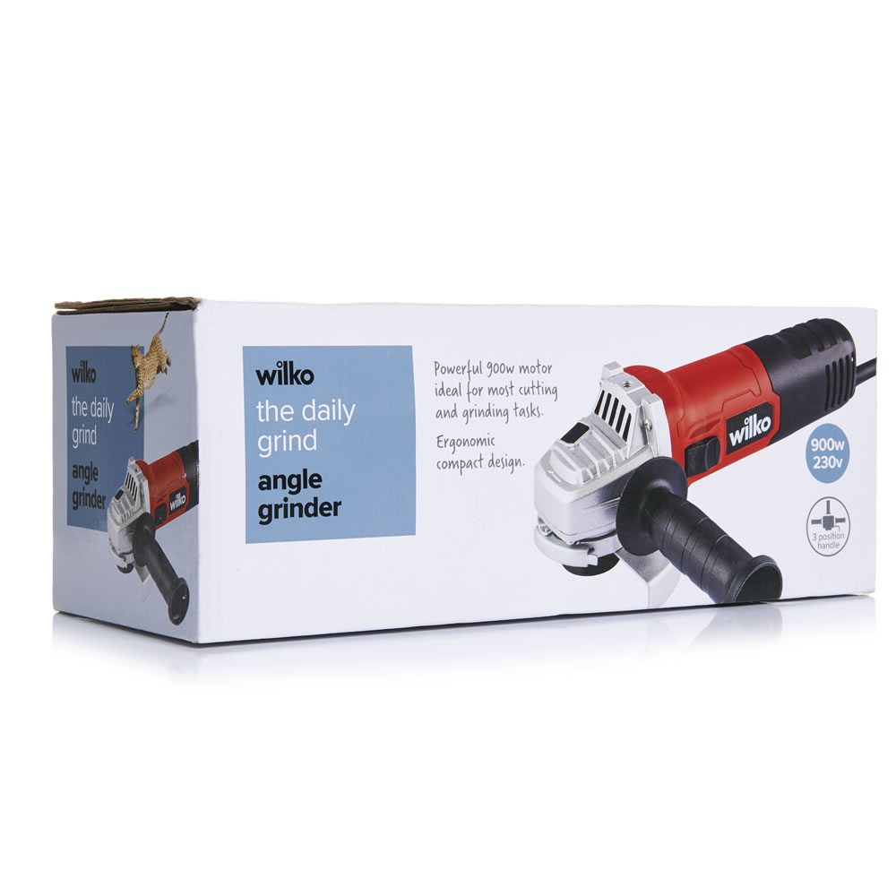 Wilko Angle Grinder 115mm 900W Image 2