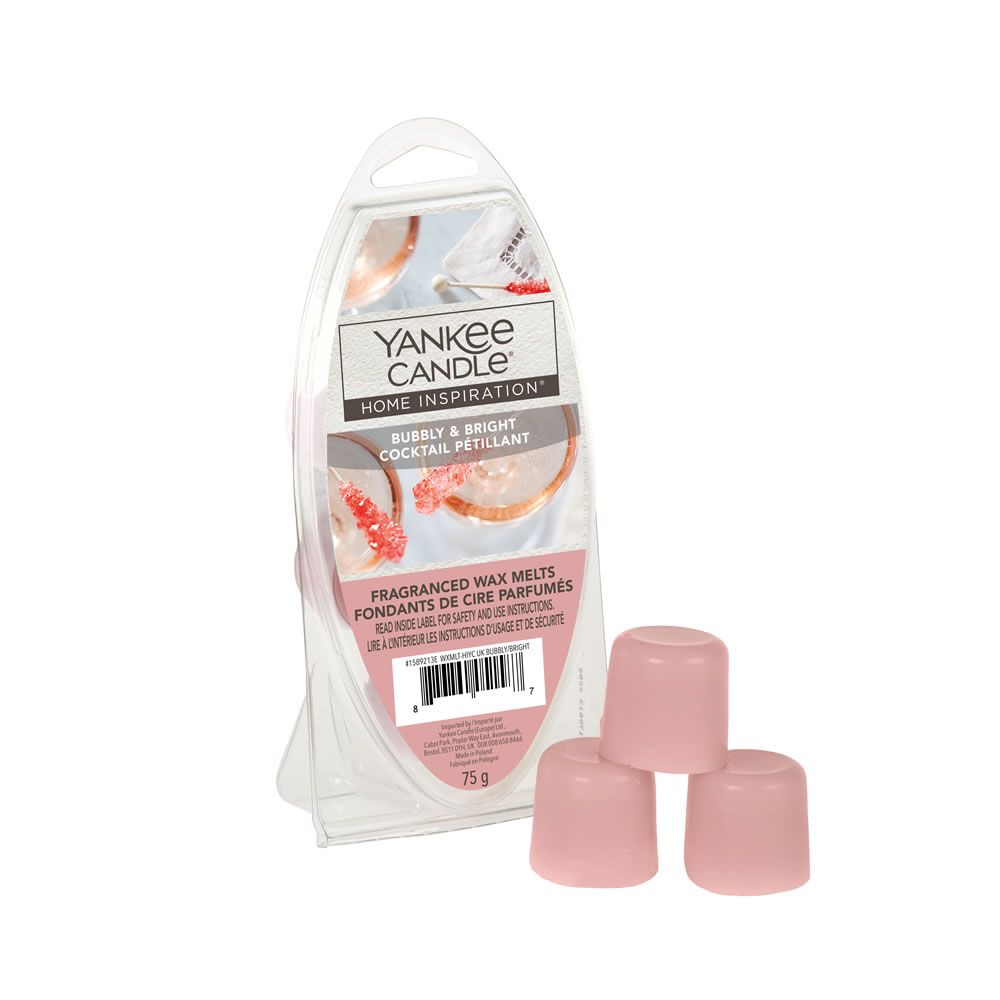 Yankee Candle Bubbly and Bright Wax Melts 5 pack Image 2