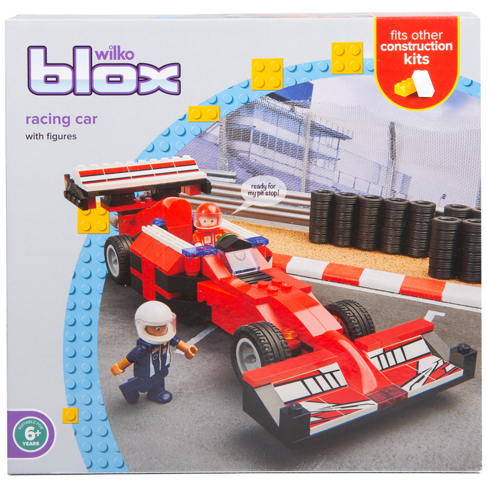 Wilko Blox Medium Racing Car Image 9