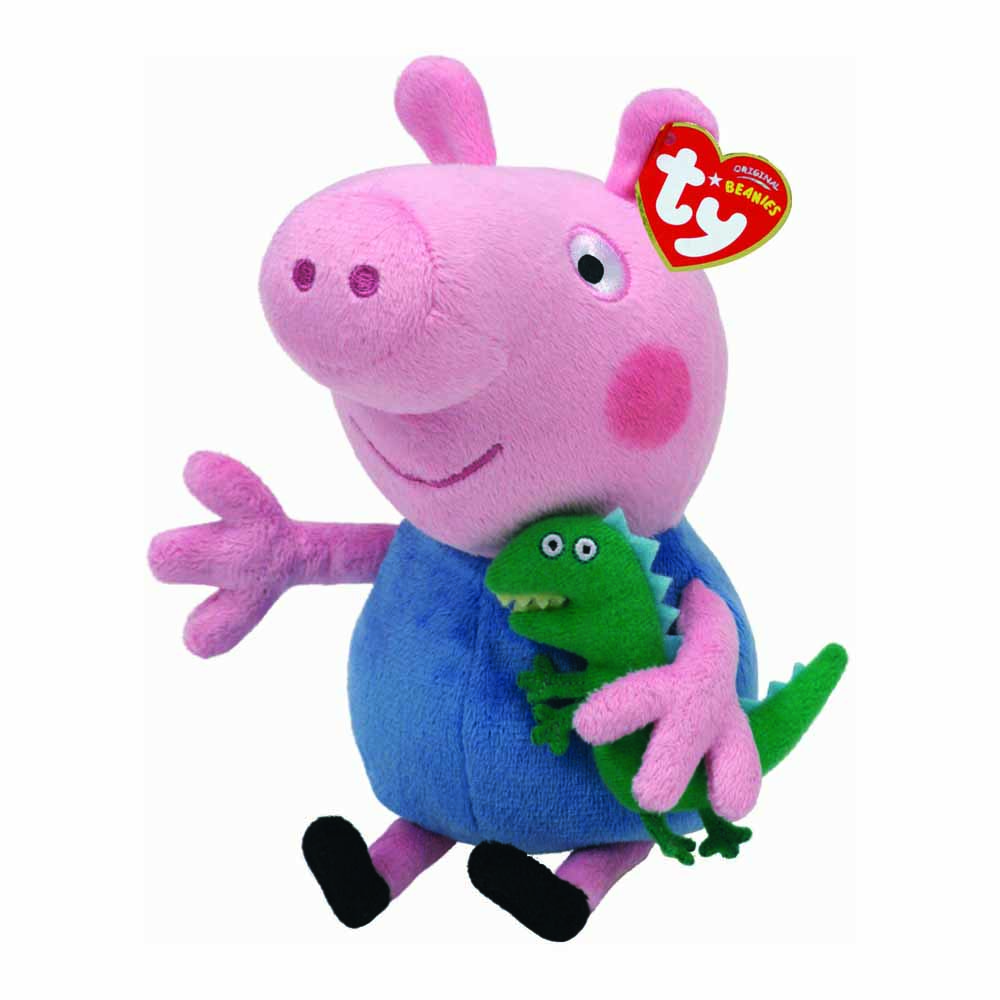 Single Plush Peppa Pig Collectable in Assorted styles Image 4