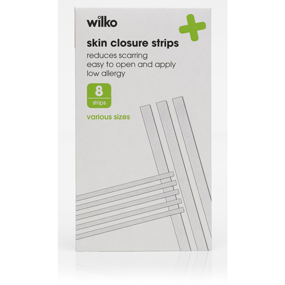 Wilko Skin Closure Strips 8 pack Image
