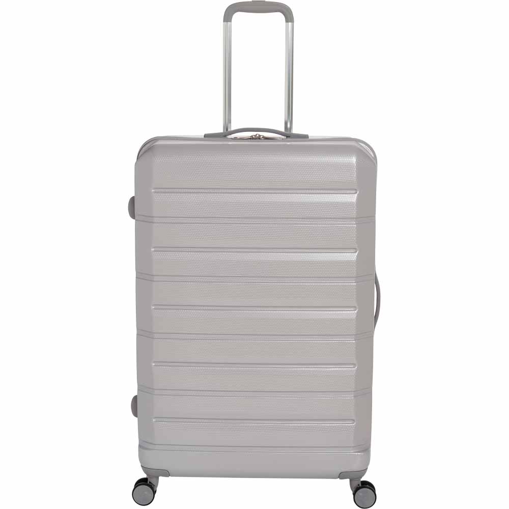 Wilko Hard Shell Suitcase Silver 29 inch Image 1