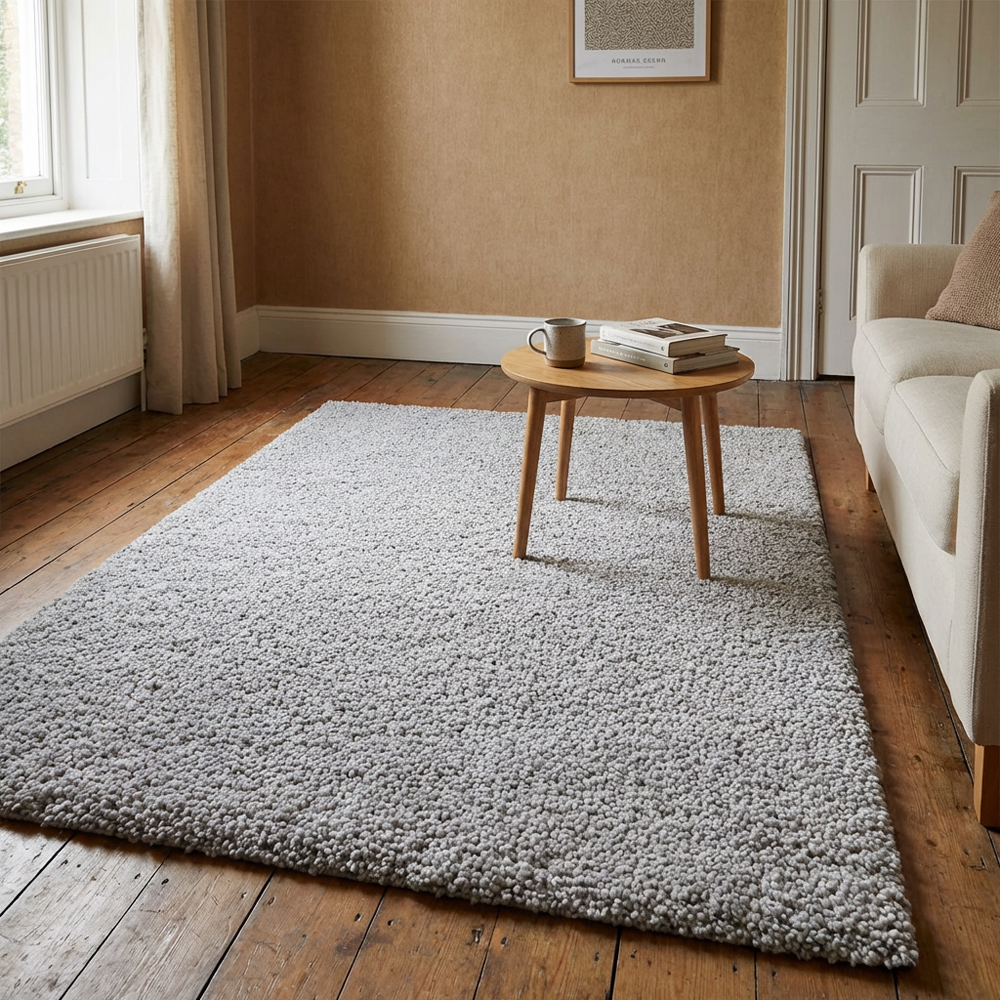 Alaska Pebble Shaggy Rug 120 x 180cm Image 5