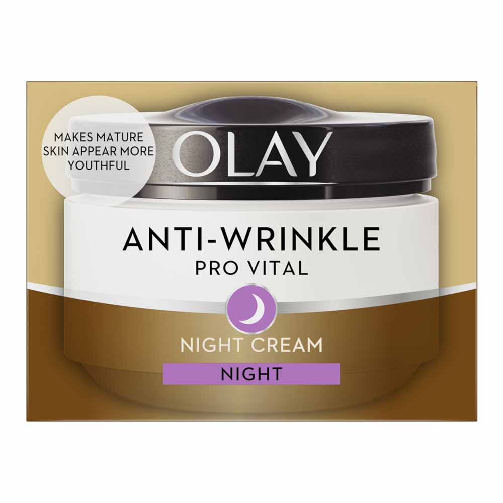 Olay Anti Wrinkle Pro Vital Night Cream 50ml Image 1