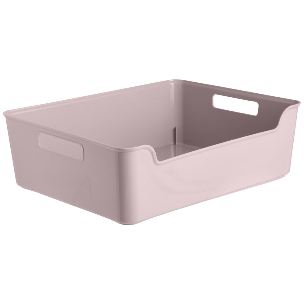 Wilko XXLarge Blush Pink Storage Box Wilko