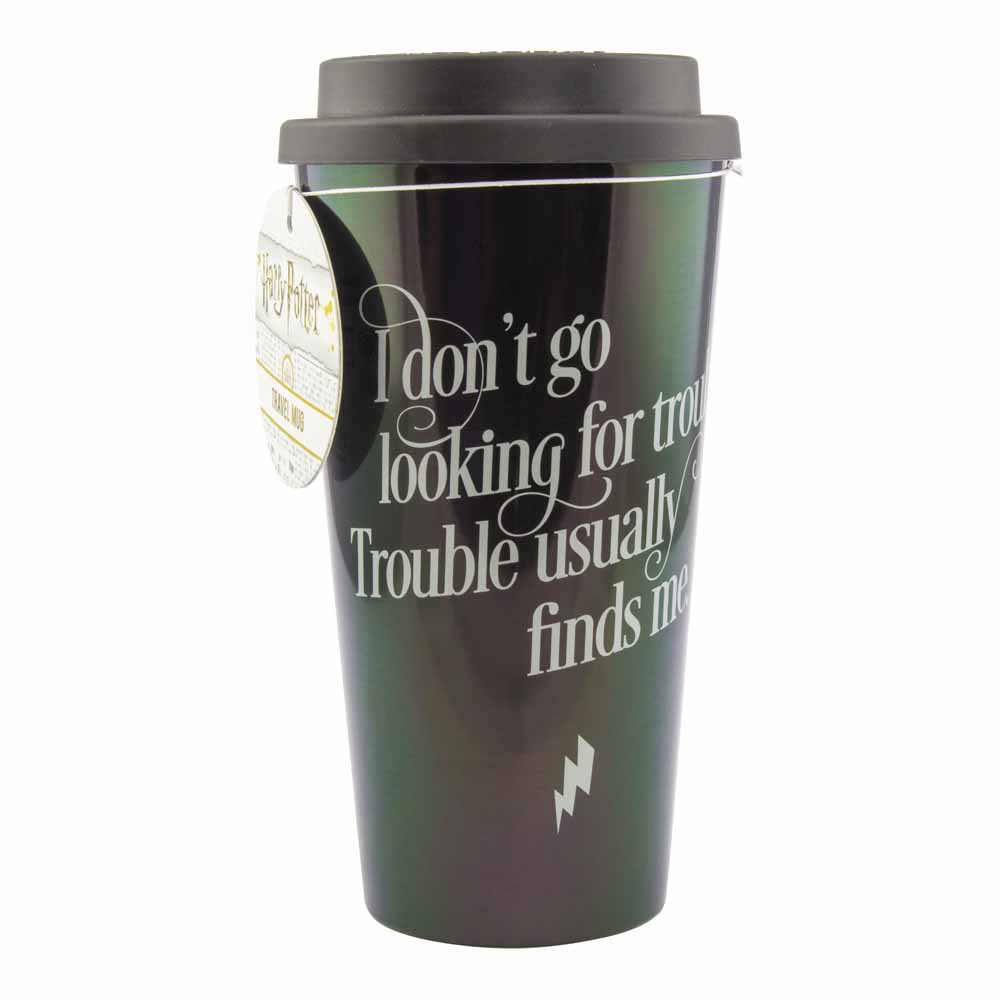 Harry Potter Hogwarts Plastic Travel Mug Image