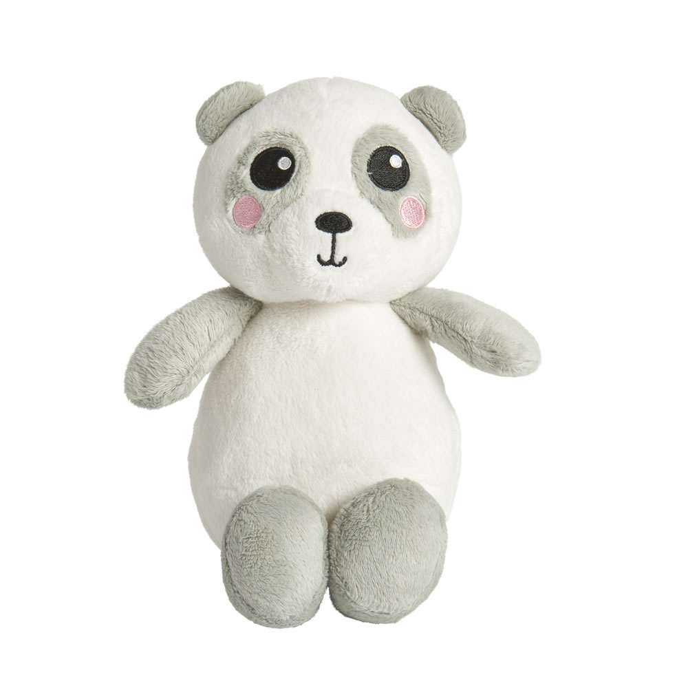 Wilko Little Steps Panda Plush Soft Toy 25cm Image 1