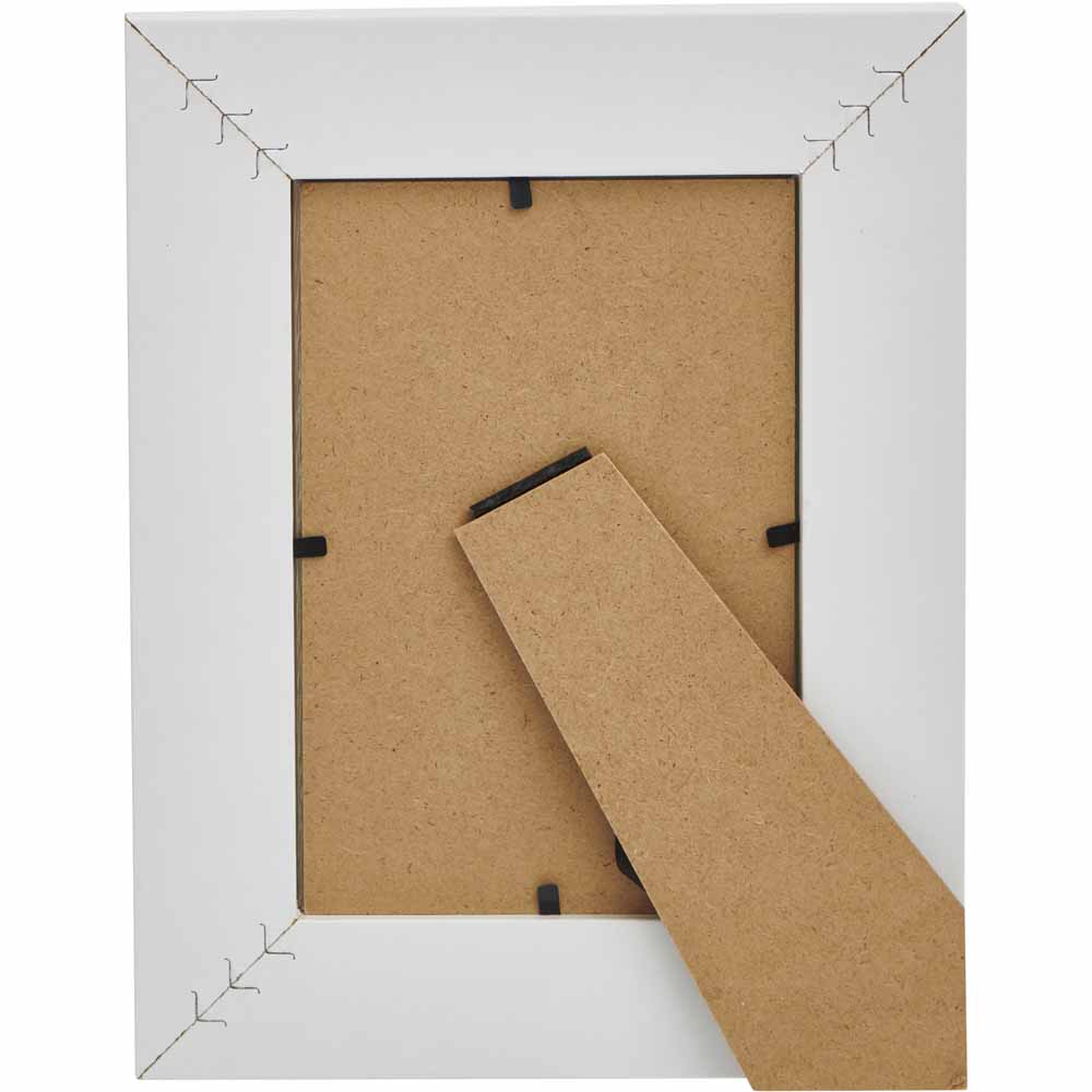 Wilko Natural White Photo Frame 6 x 4 Inch Wilko