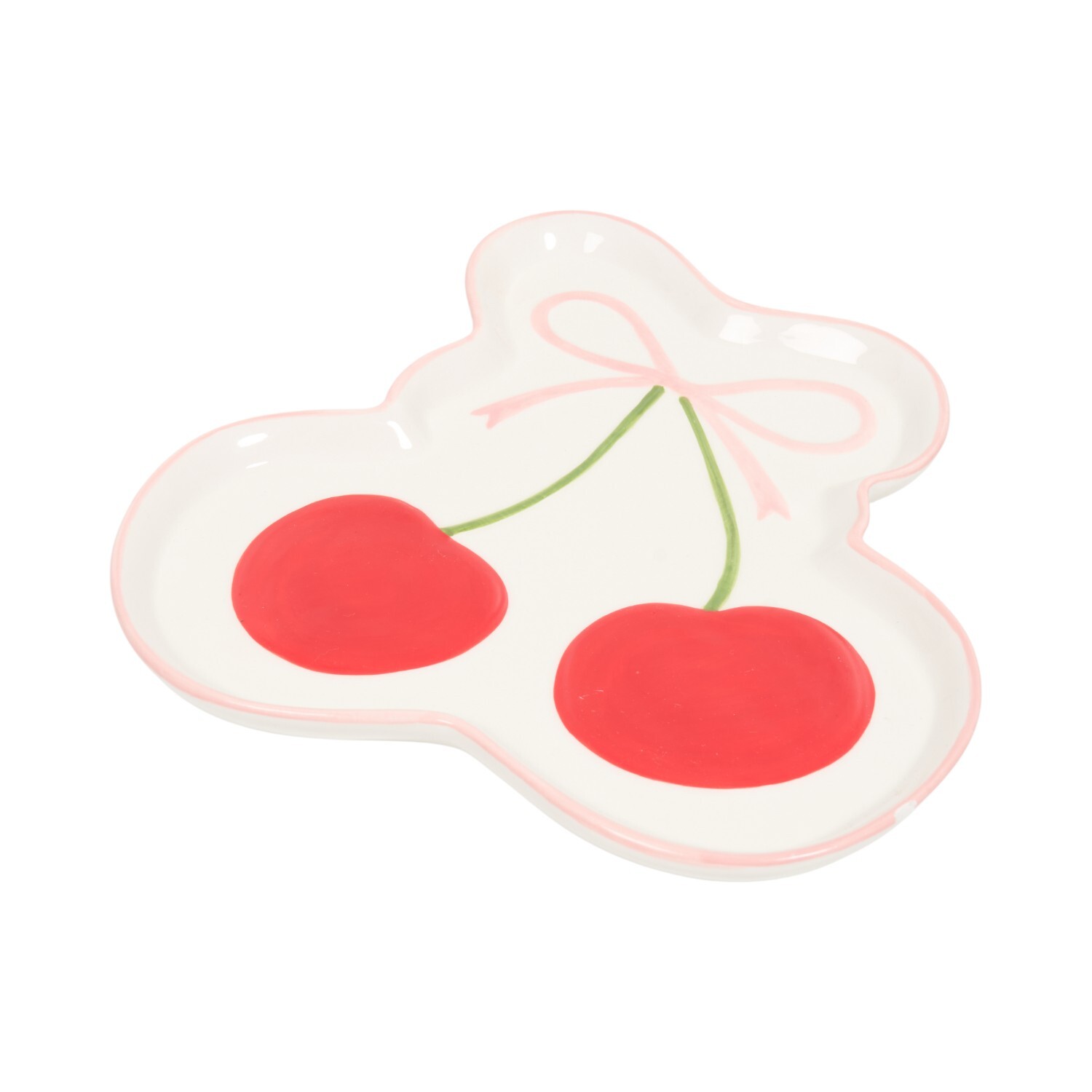 Cherry Bow Tie Plate Image 2