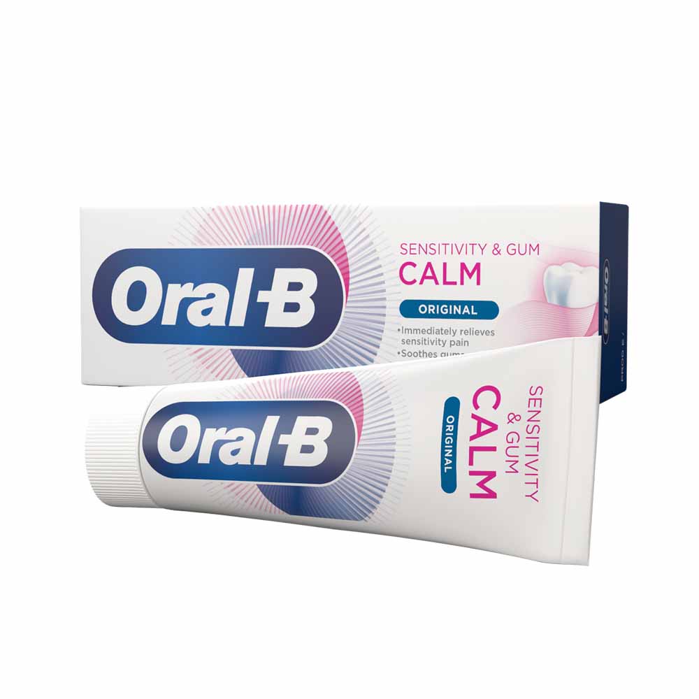Oral B Sensitive and Gum Calm Original Toothpaste 75ml Image 2