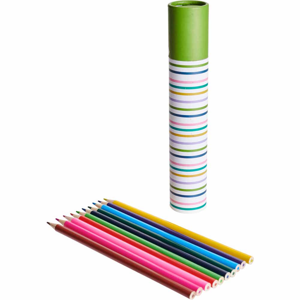 Wilko Woodland Pencils in Tube Image 3