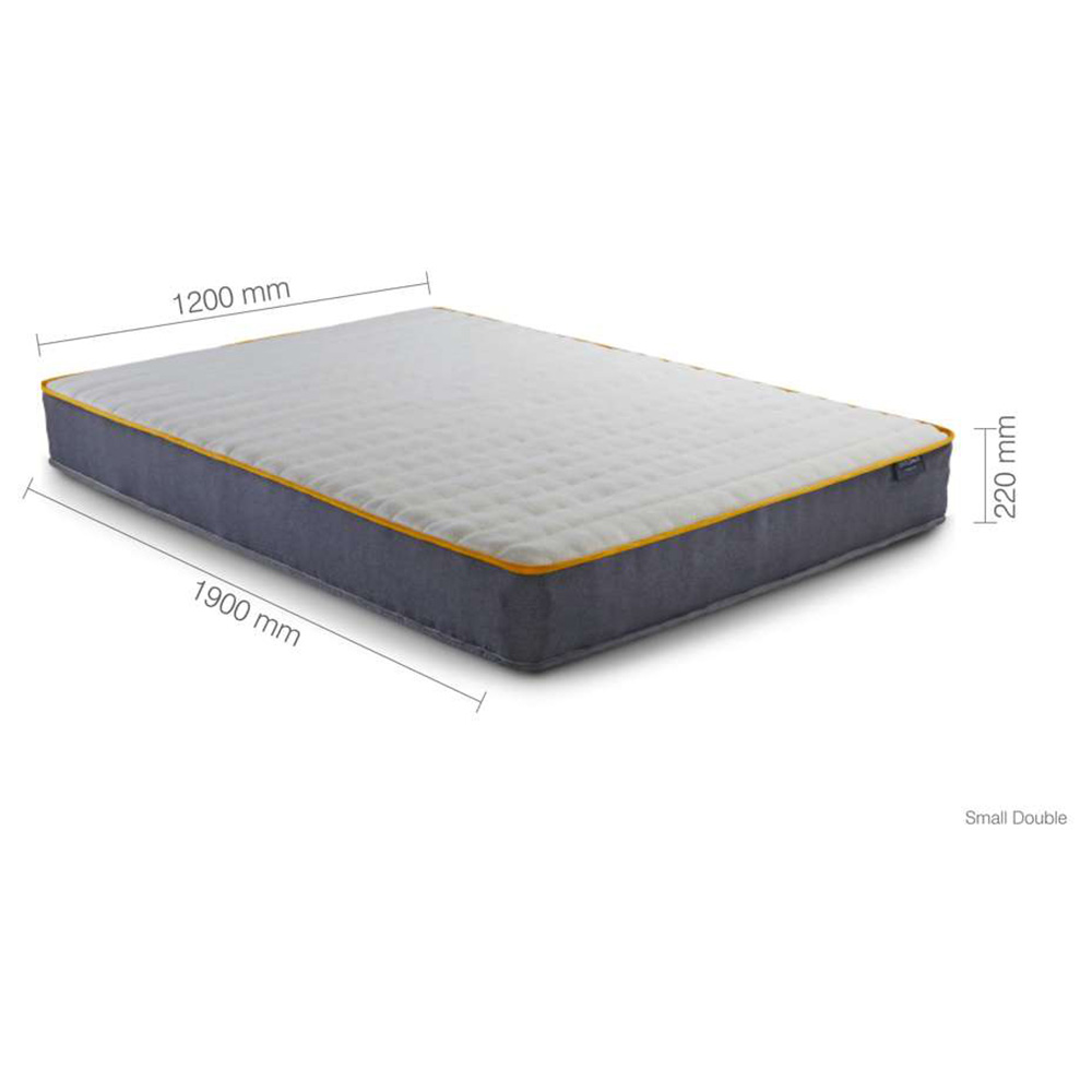 SleepSoul Comfort Small Double White 800 Pocket Sprung Foam Mattress Image 9