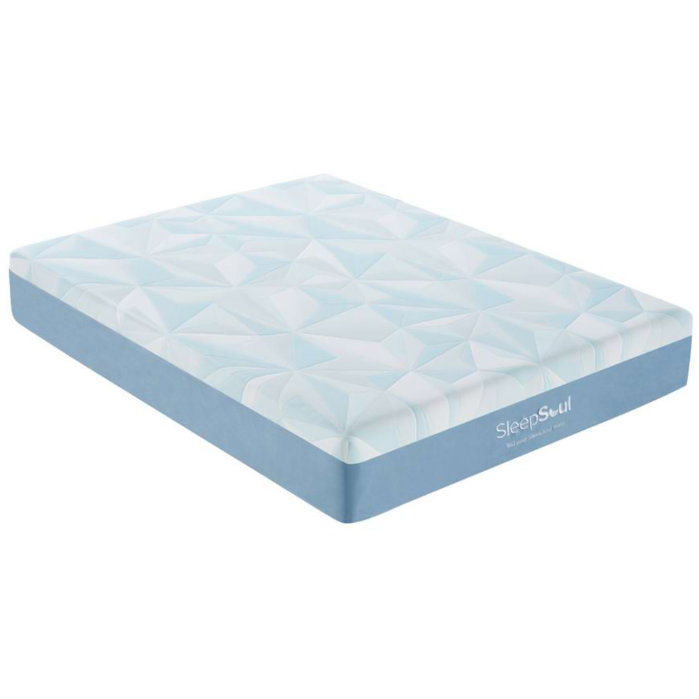 SleepSoul Orion Double White 800 Pocket Sprung Cool Gel Memory Foam Mattress Image 1