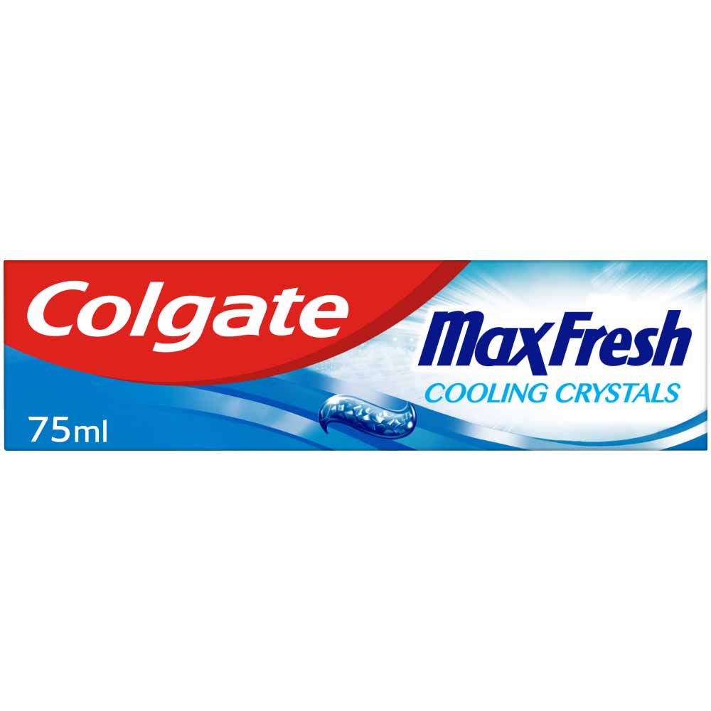 Colgate Max Fresh with Cooling Crystals Toothpaste  75ml  - wilko