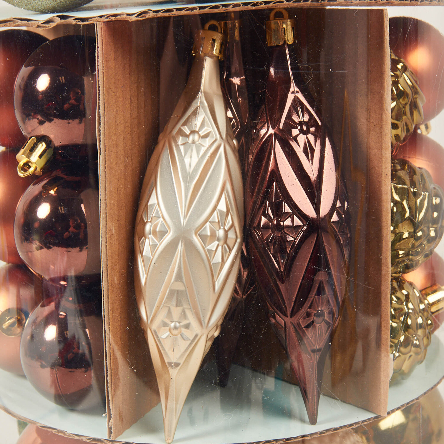 Pack of 120 Amber Charm Bauble Image 8