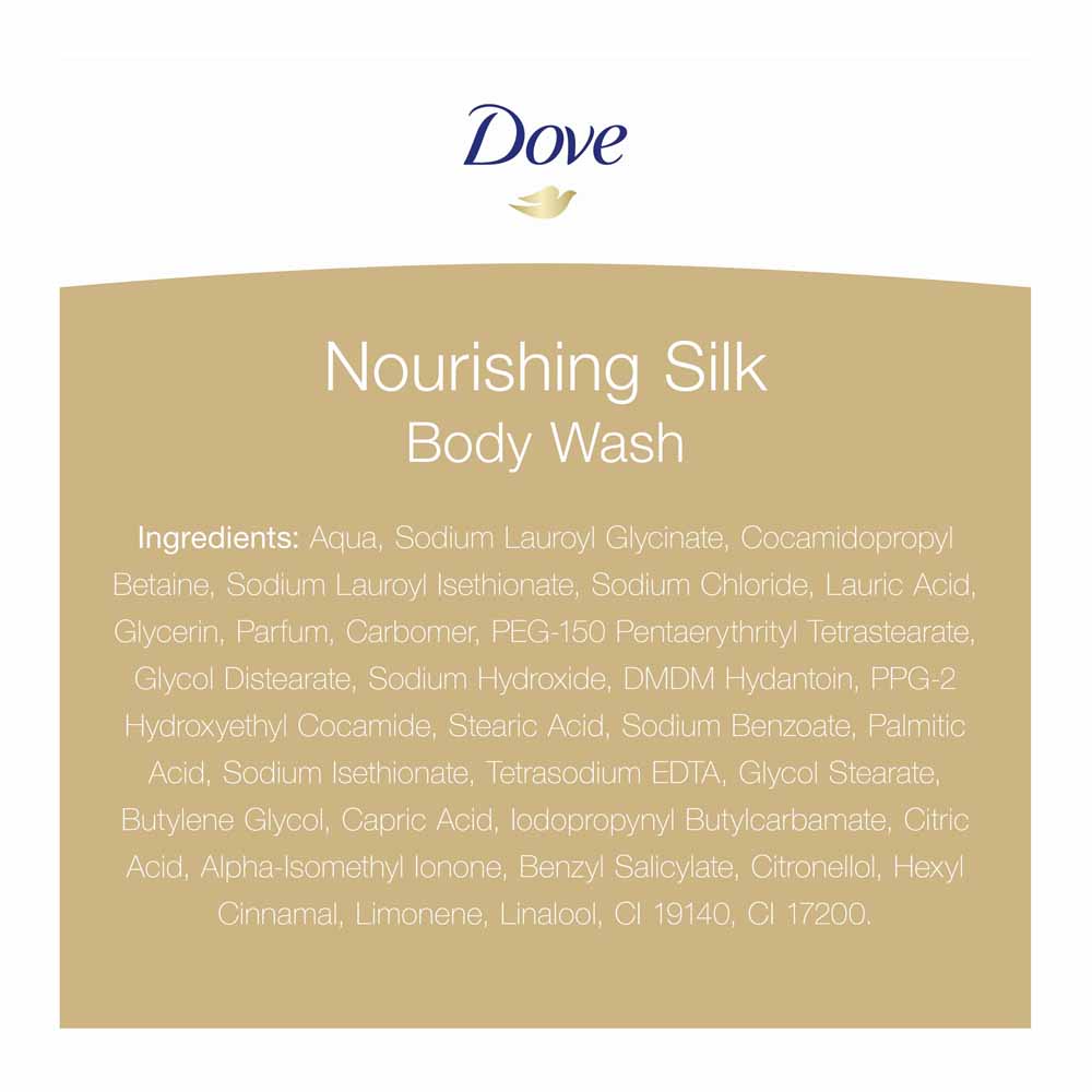 Dove Body Wash Softening Silk 450ml Image 4