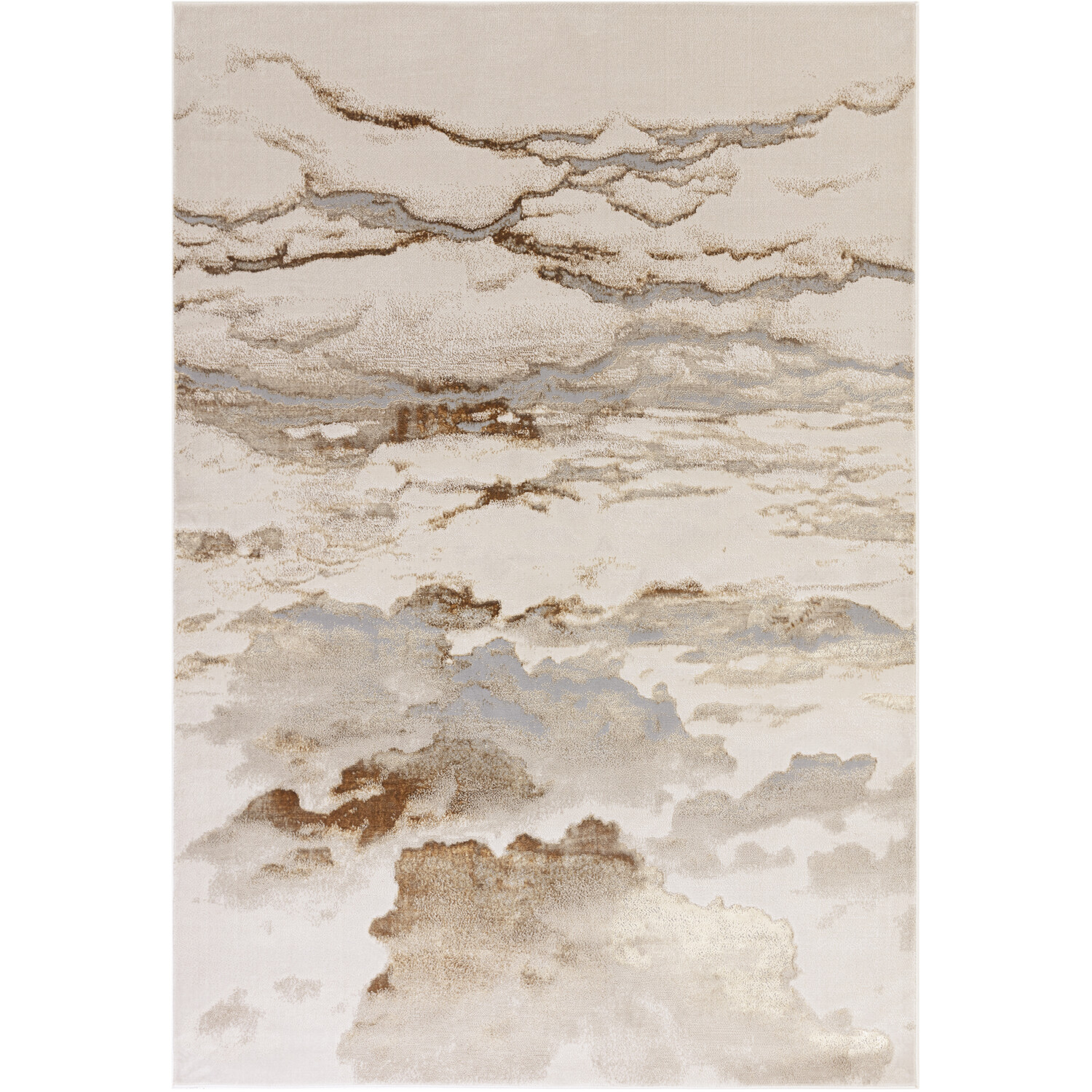 Oscar Gold Mist Rug 120 x 170cm Image