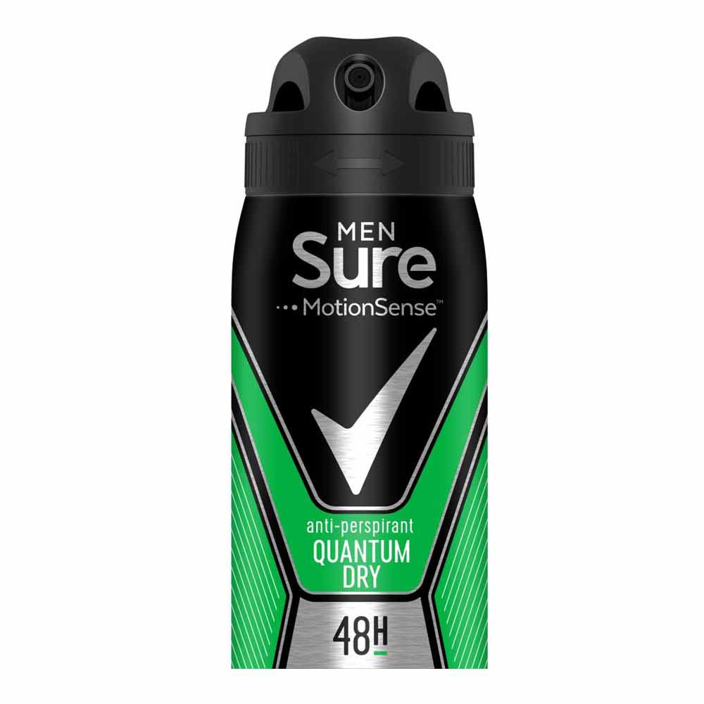 Sure For Men Quantum Anti-Perspirant Deodorant 250ml Image 2