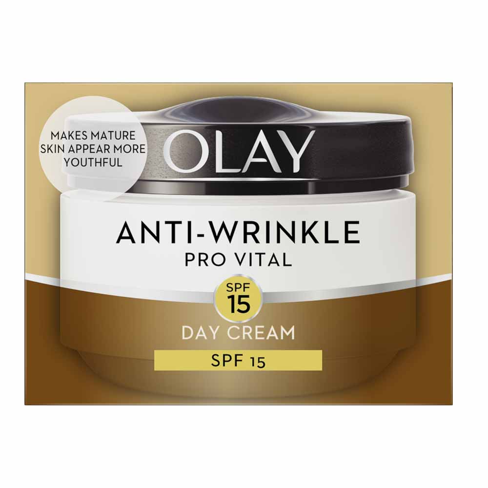 Olay Anti Wrinkle SPF15 Pro Vital Day Cream 50ml Image 1