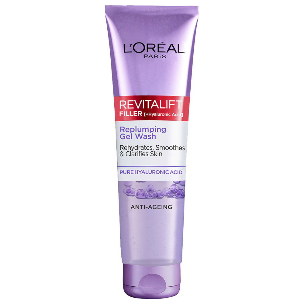 L'Oréal Paris Skin Expert Revitalift Filler Gel Wash 150ml Image 1