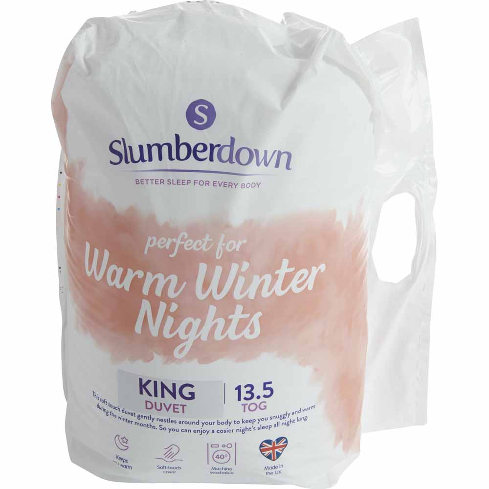 Slumberdown Warm Winter Nights Duvet King Size 13.5 Tog Winter Warm