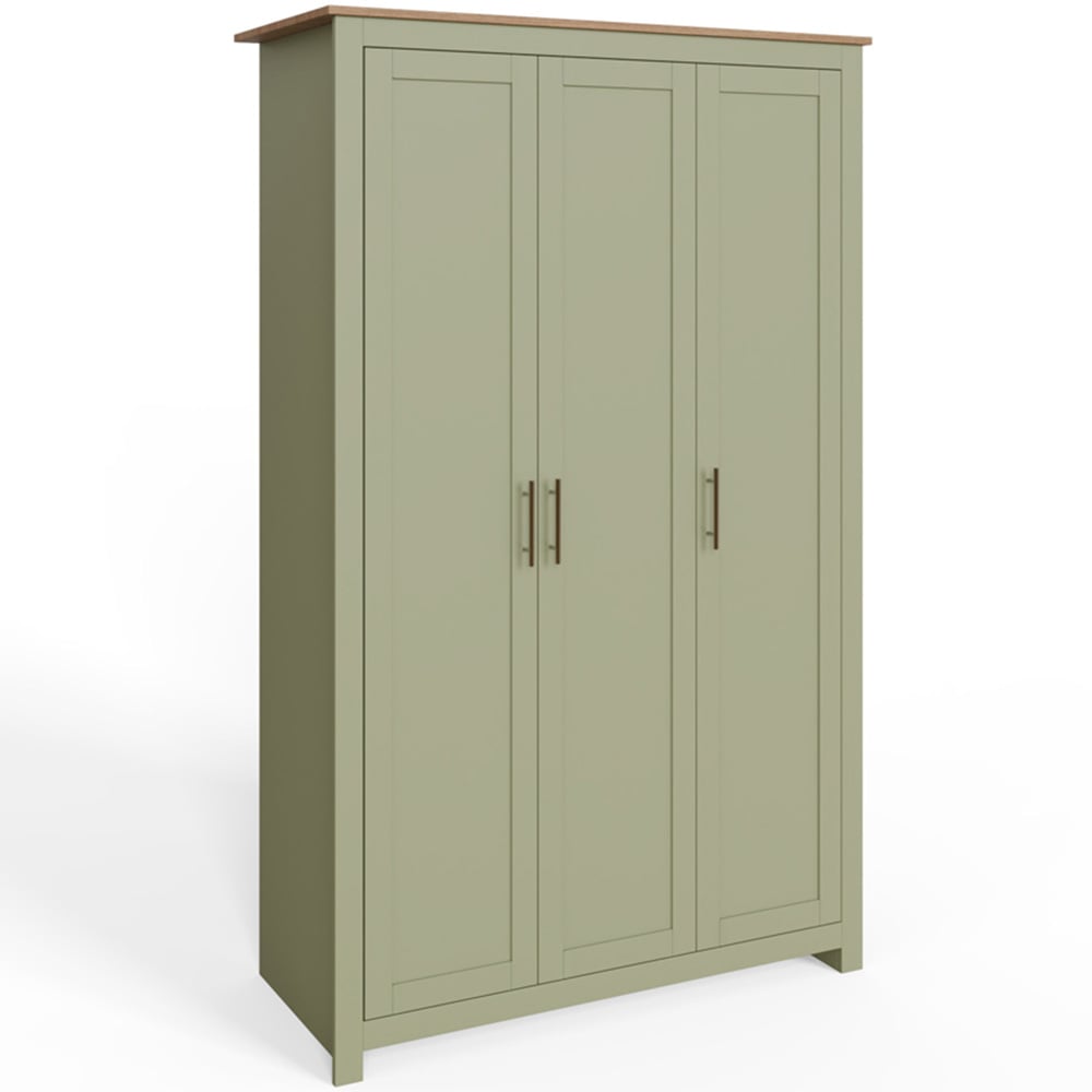 GFW Lancaster Sage Green 4 Piece Bedroom Furniture Set Image 3
