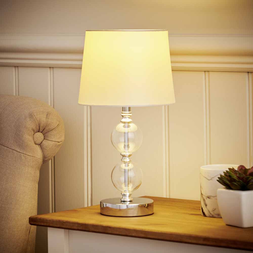 Wilko Atole Parchment Table Lamp Image 5