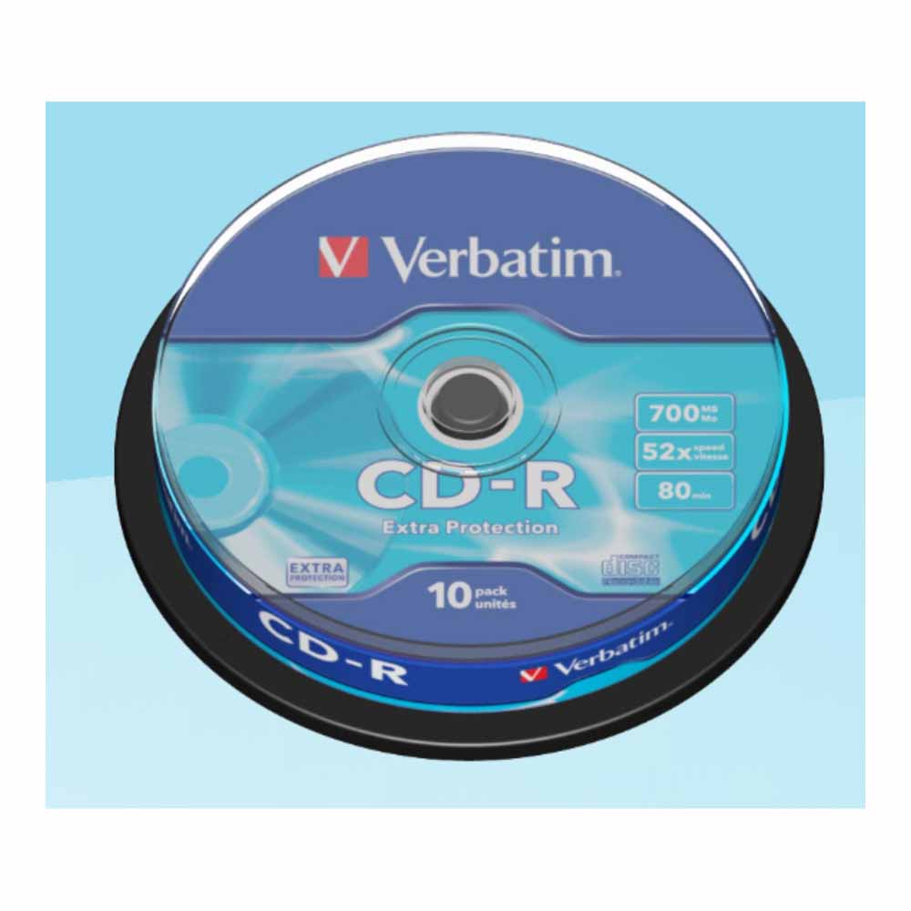 Verbatim CD-R Extra Protection 10pk Image
