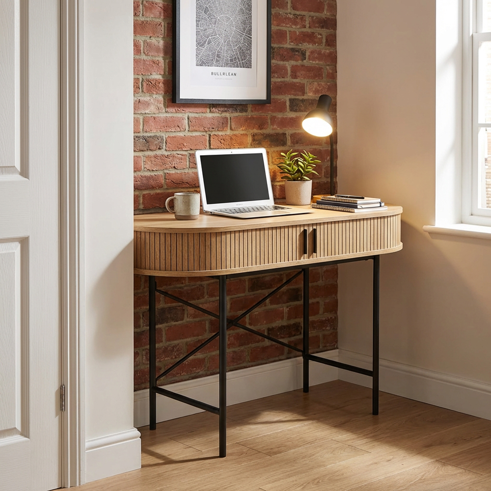 Kali Computer Desk - Natural Image 4