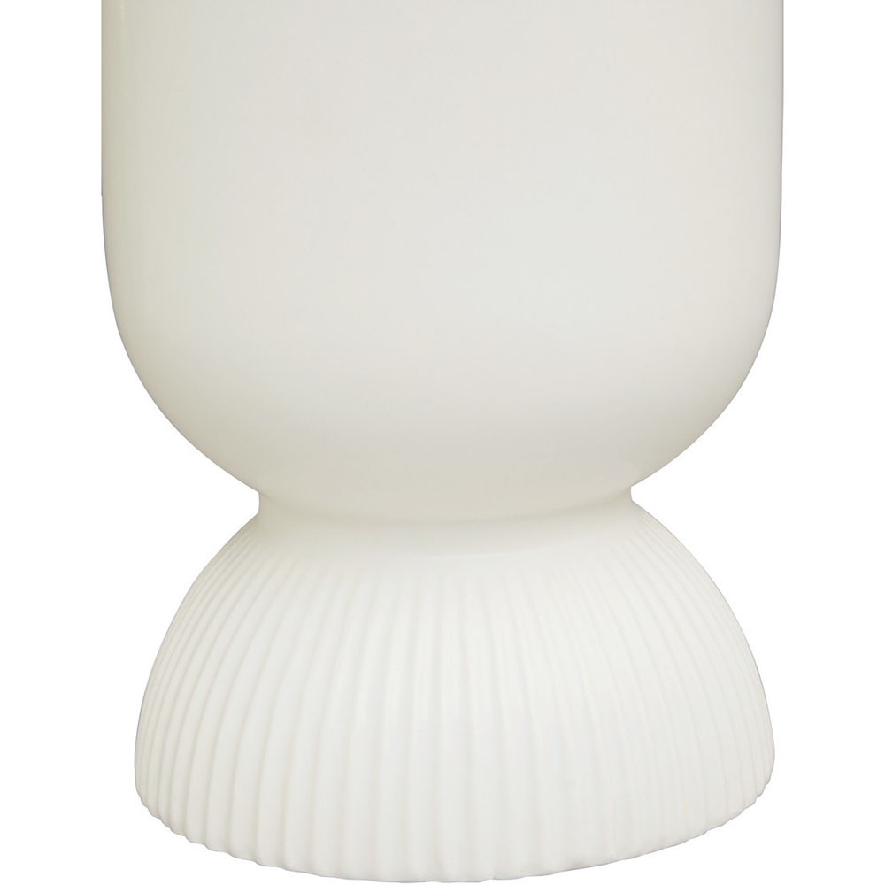 Premier Housewares White Fia Ceramic Planter Medium Image 5