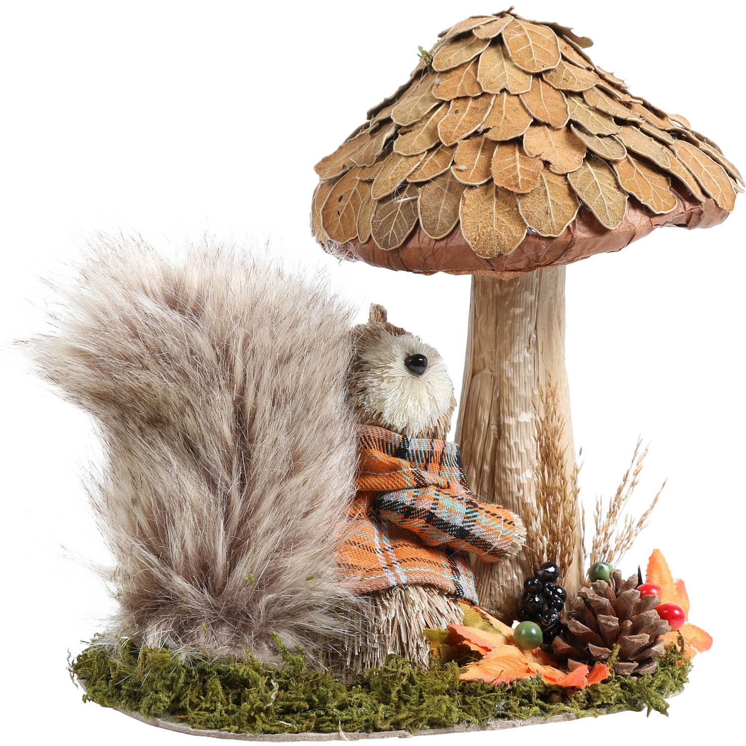 Autumn Squirrel and Mushroom - Natural Image 3