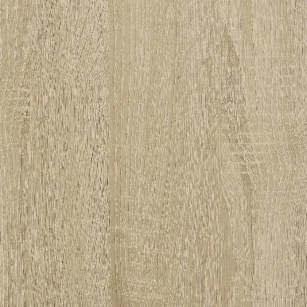 vidaXL 2 Door Sonoma Oak Sideboard Set of 2 Image 7