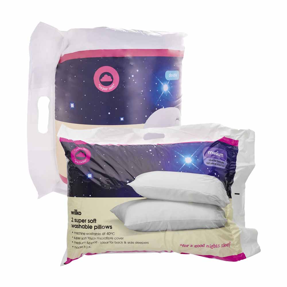 Double Quilts And Pillow Essentials Wilko