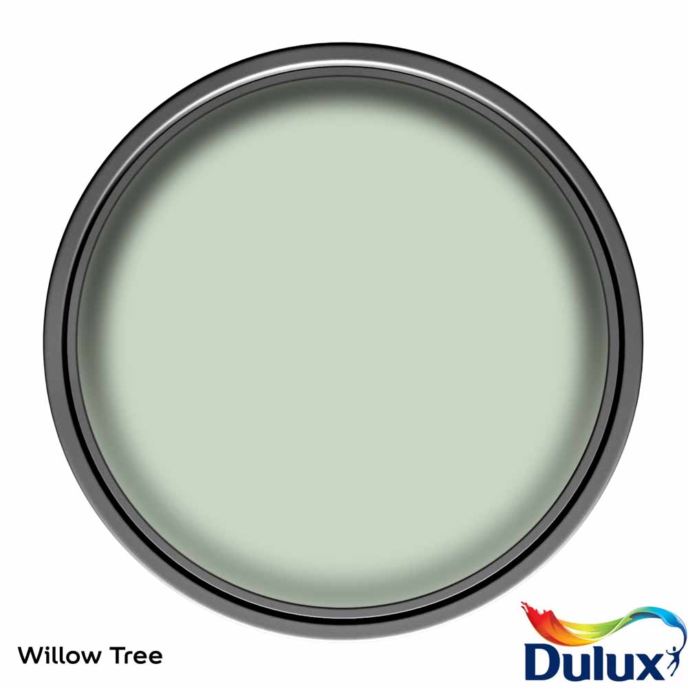 Dulux Walls & Ceilings Willow Tree Silk Emulsion Paint 2.5L Image 3