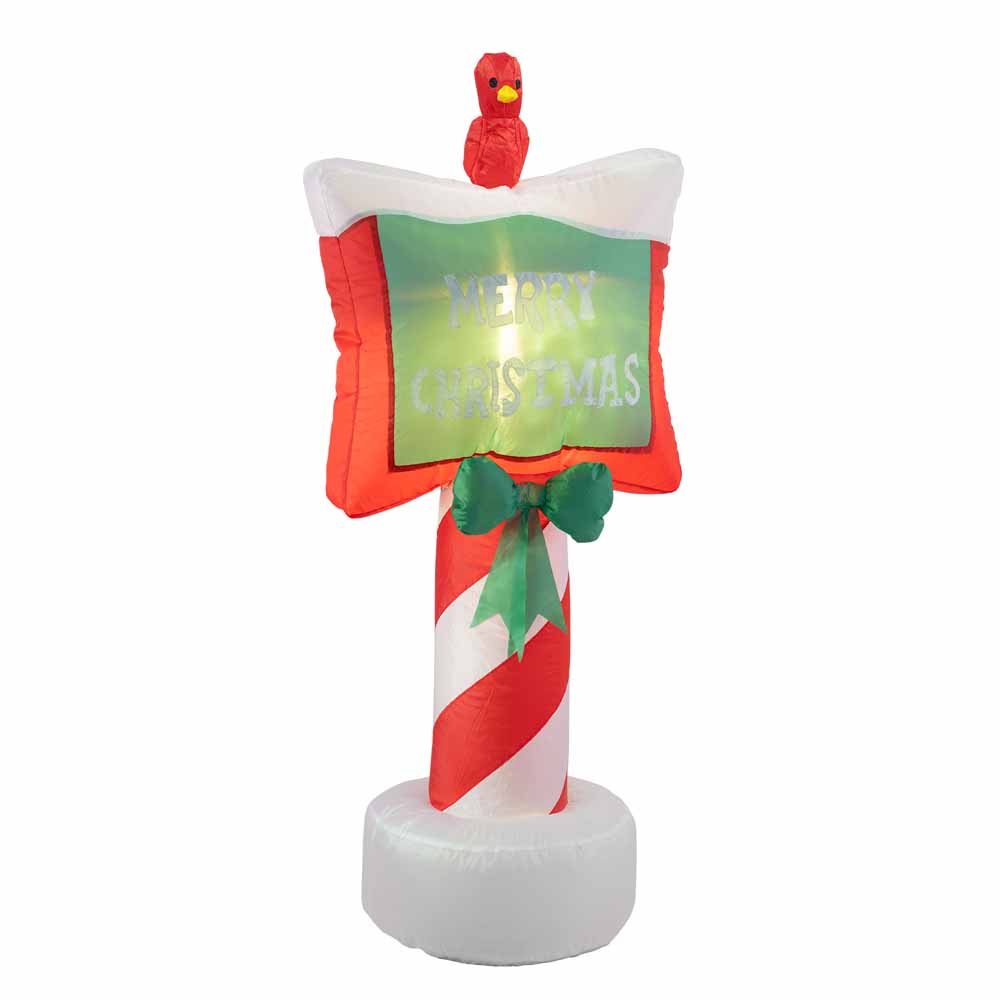 Inflatable Stop Sign 4ft Wilko