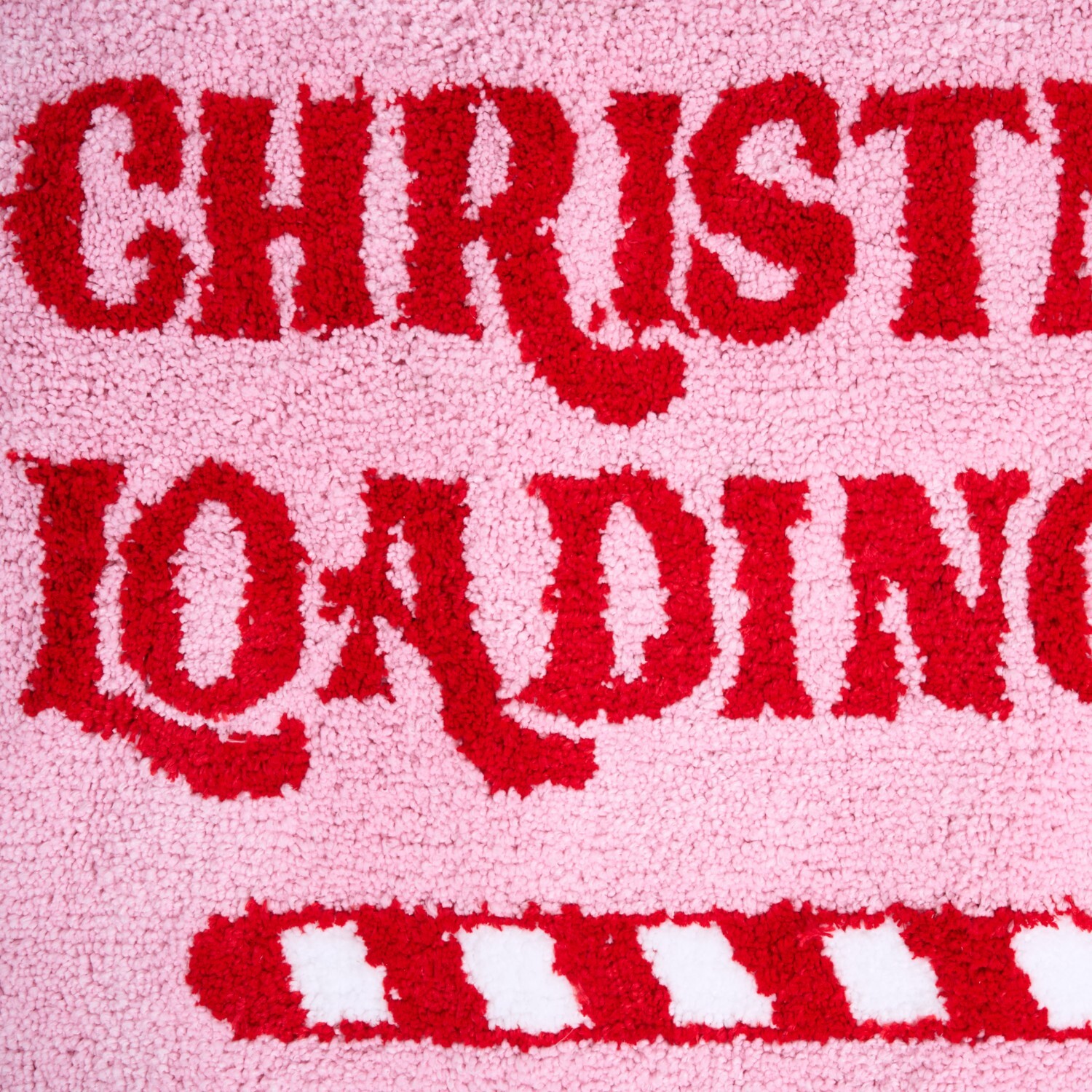 Christmas Loading Bath Mat Pink Image 3