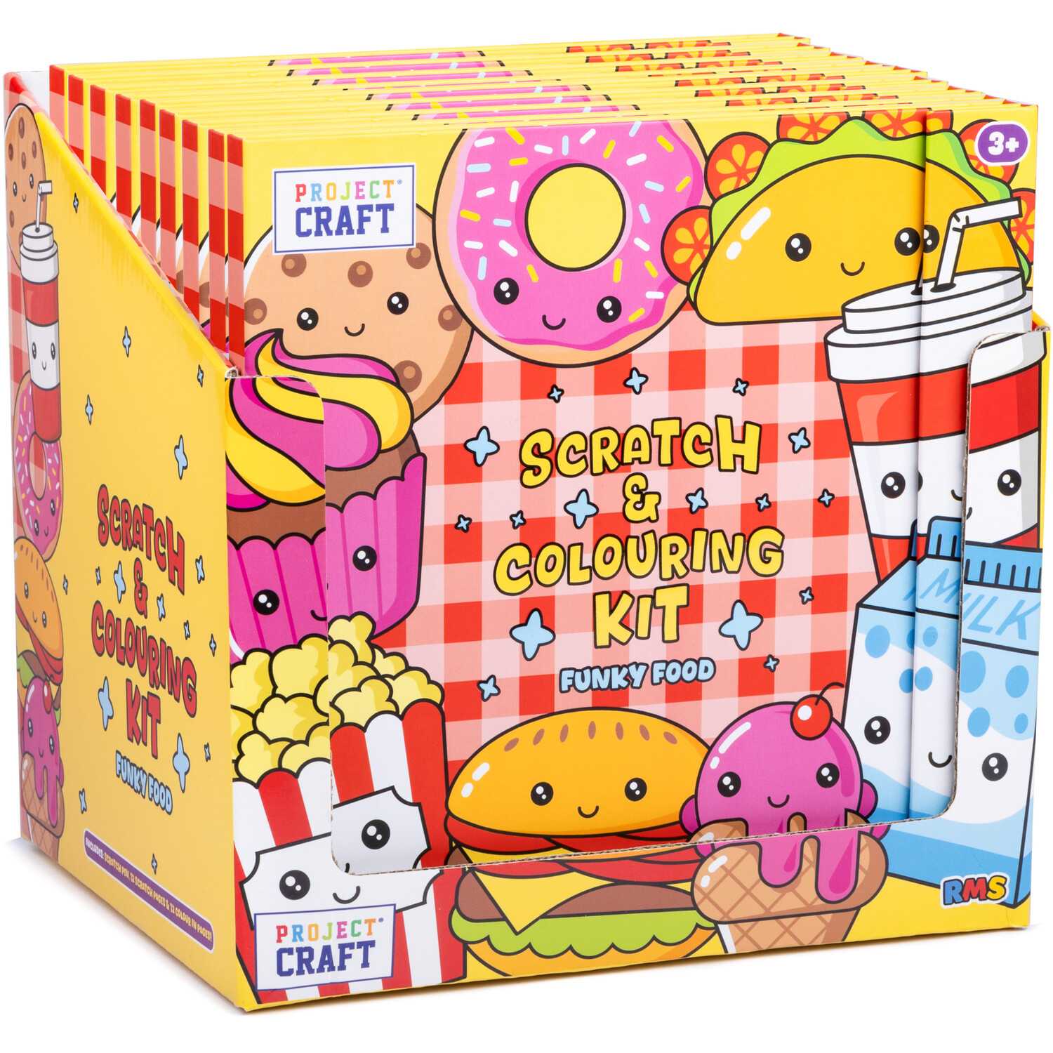 Kawaii Scratch and Colouring Set Image 2