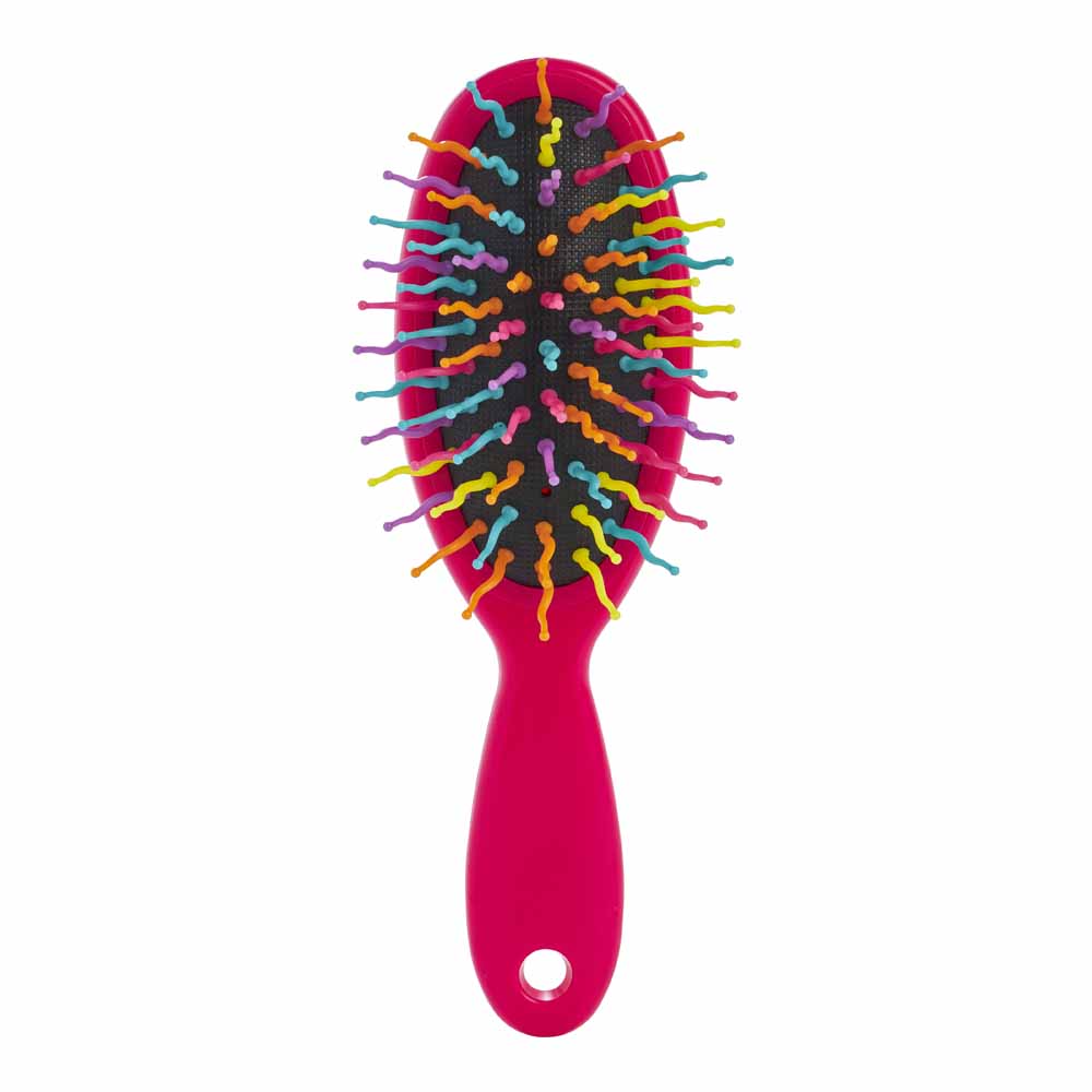 Wilko Kids Rainbow Hair Brush Wilko