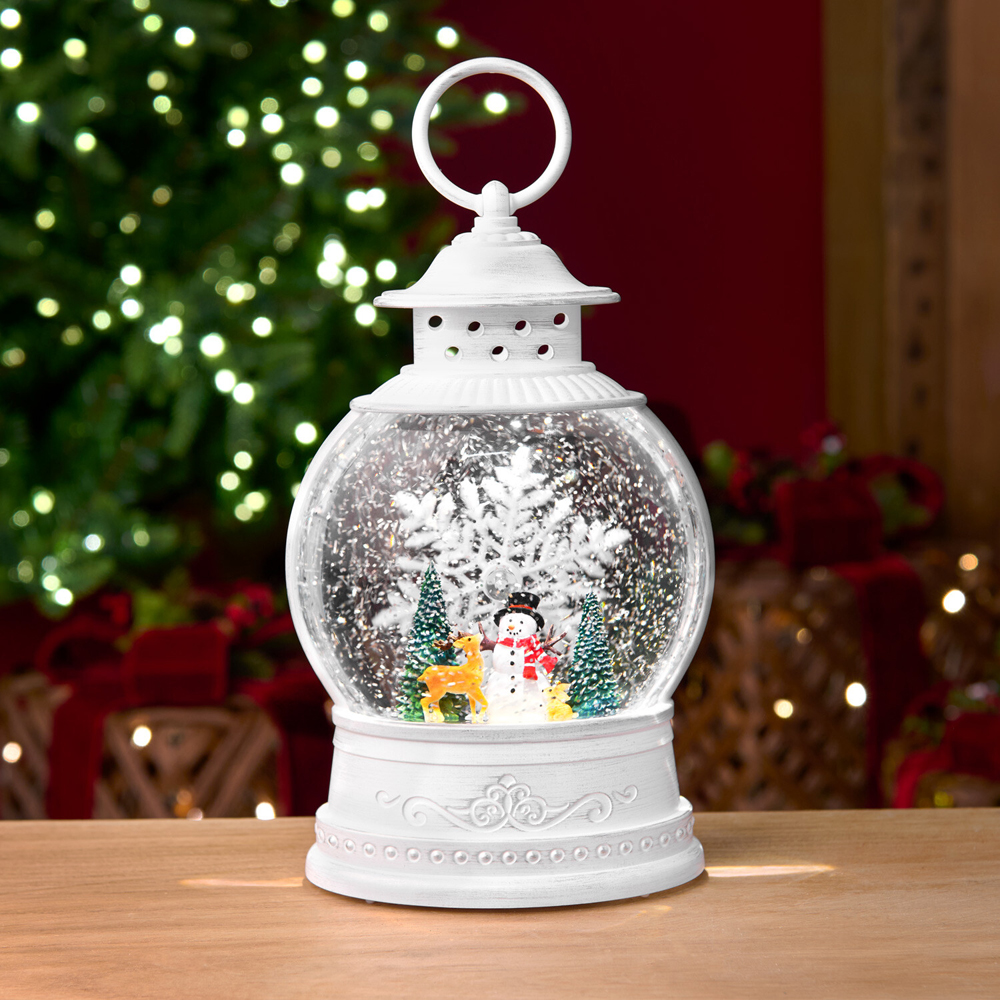 Spinning Snowflake Christmas Lantern Image 3