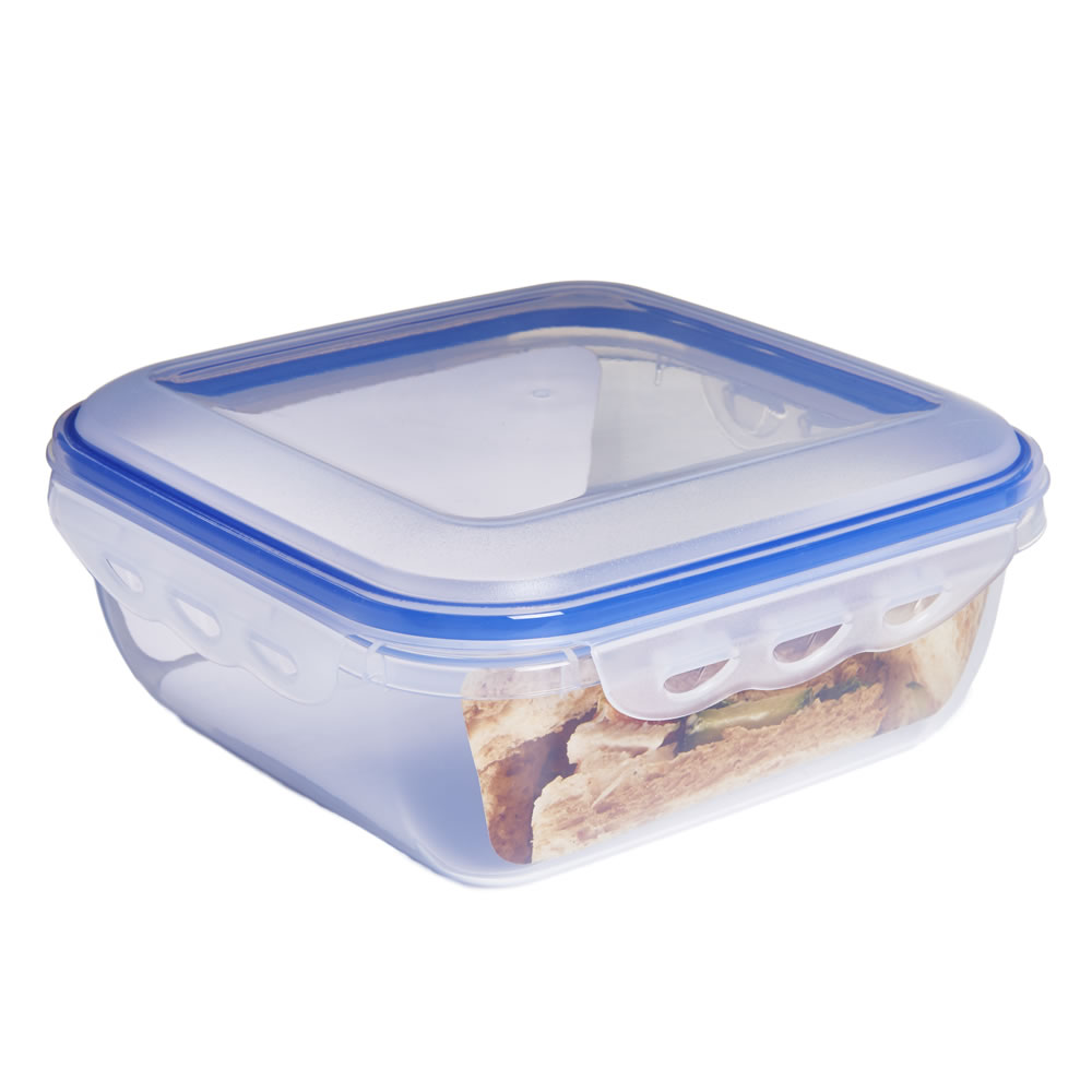 Wilko Food Container Square 1.5 Litre Wilko
