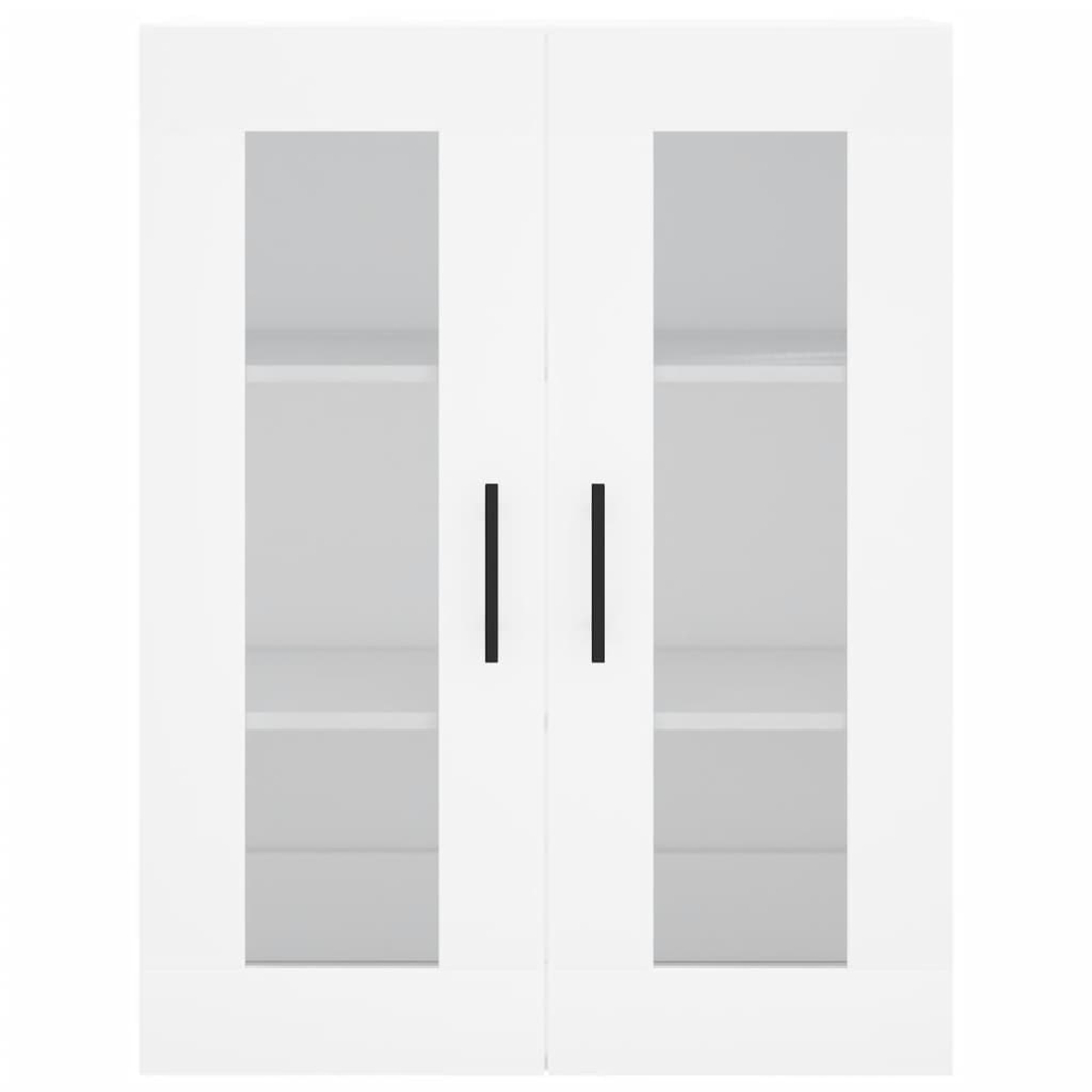 vidaXL 4 Door 2 Drawer White Highboard Image 6