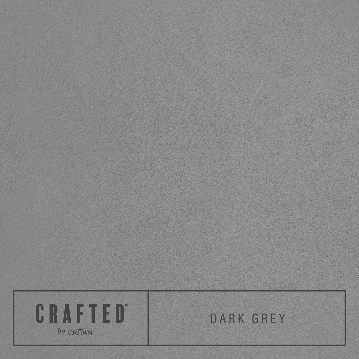 Crown Crafted Walls Dark Grey Suede Textured Finish Paint 2.5L Image 4