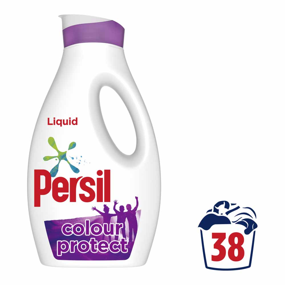 Persil Colour Liquid Detergent 38 Washes Case of 5 x 1.026L Image 2