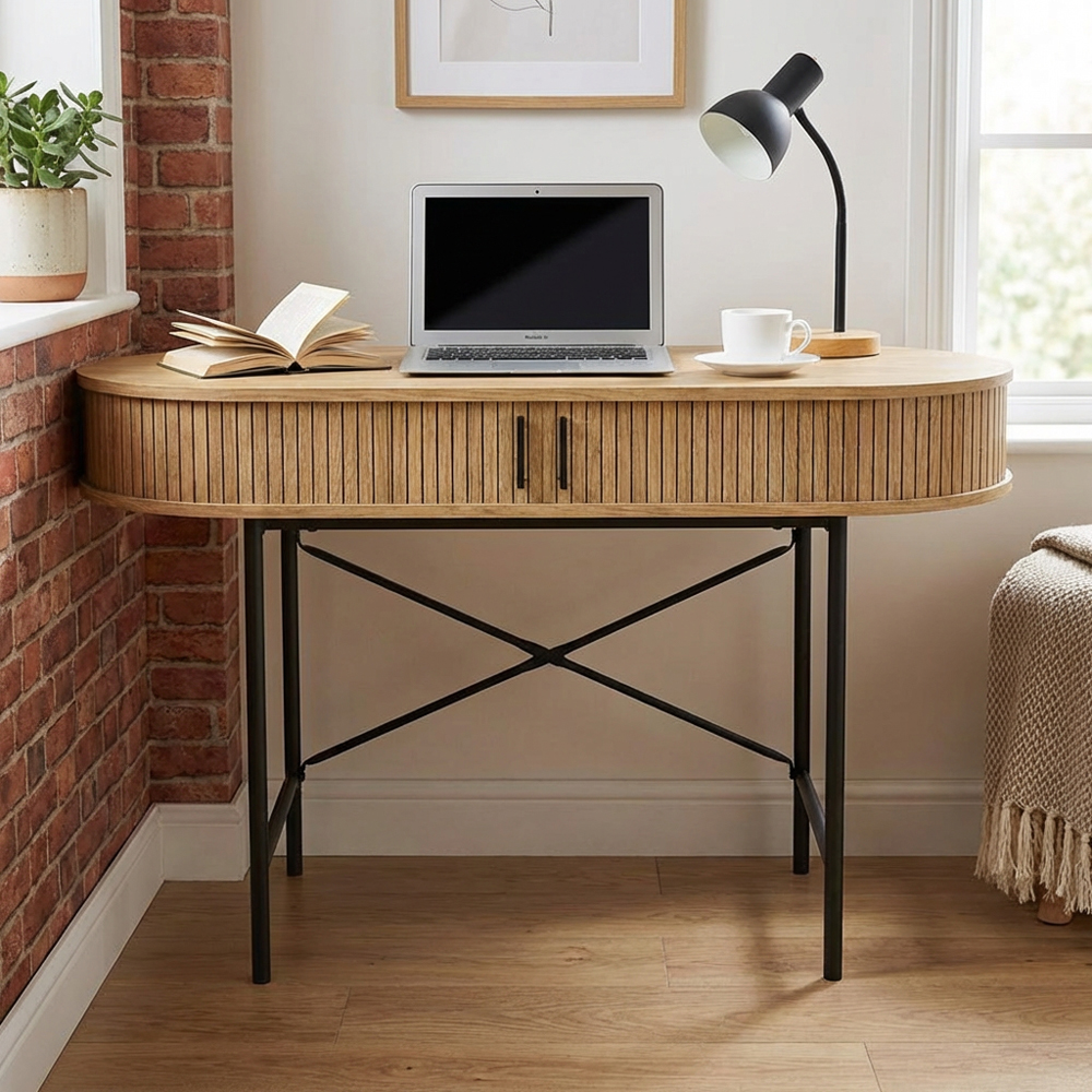 Kali Computer Desk - Natural Image 9