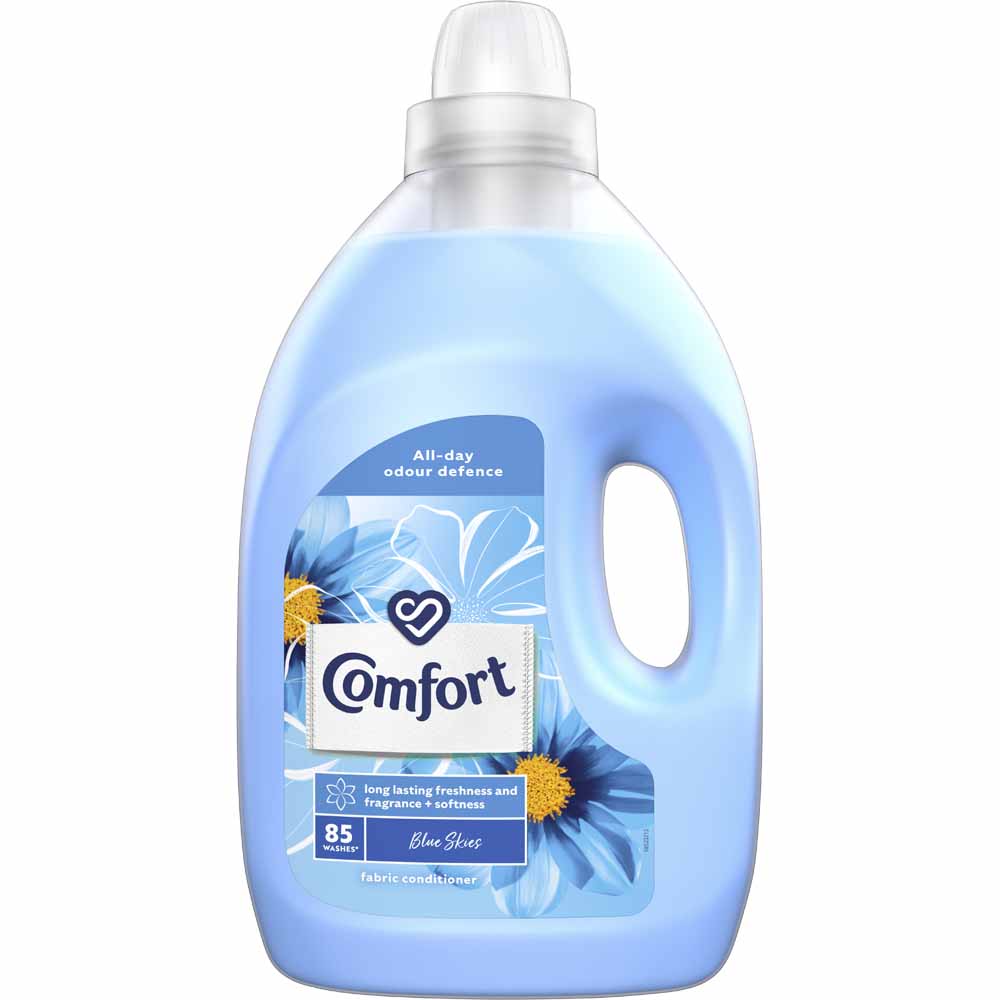Comfort Blue Skies Fabric Conditioner 85 Washes 3L Image 2