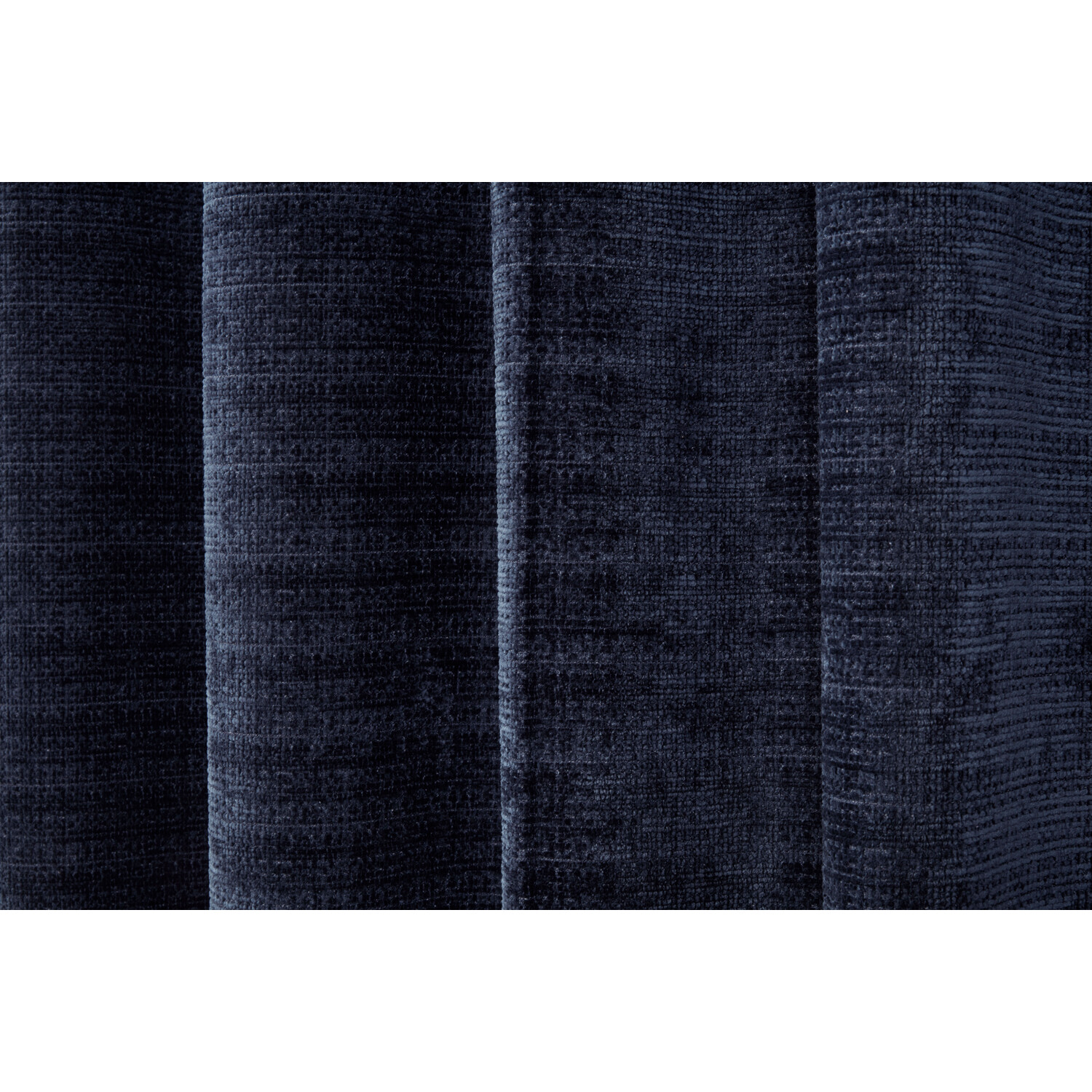 Rennes Chenille Taped Curtains - Navy / 183cm / 168cm Image 4