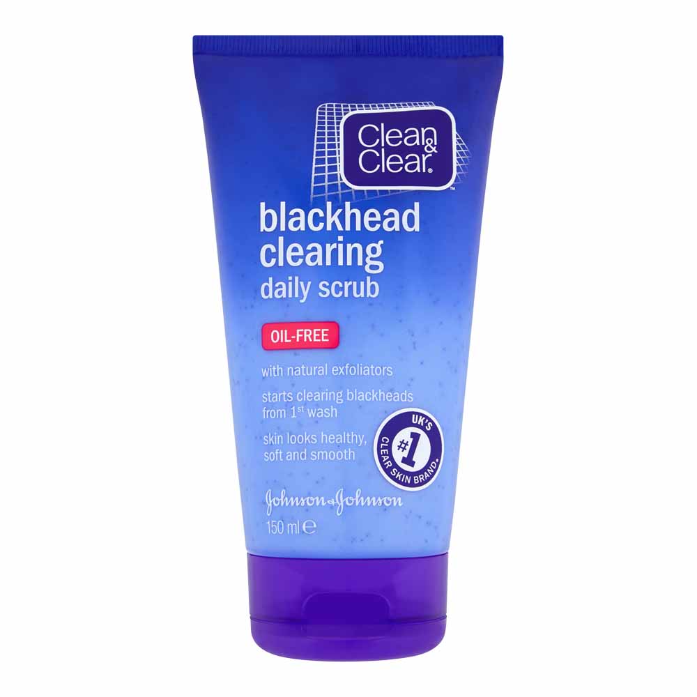 Clean & Clear Blackhead Clearing Daily Scrub 150ml Image 1