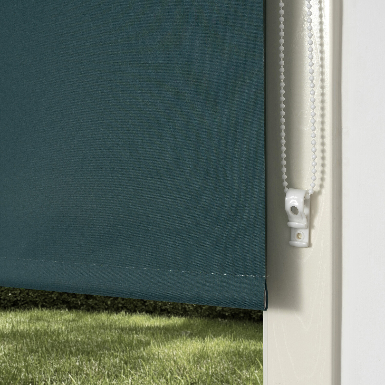 Plain Blackout Blinds - Forest Green / 60cm Image 2